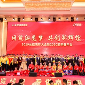 同筑縱覽夢(mèng)，共創(chuàng)新輝煌——縱覽集團(tuán)2019年總結(jié)表彰大會(huì)暨2020年迎新春年會(huì)圓滿成功 . ...